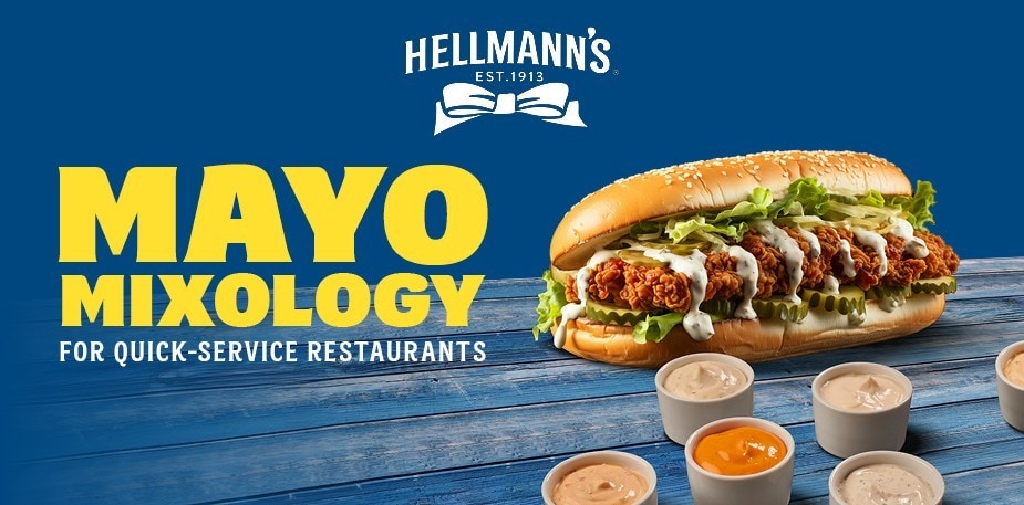Hellmann's mayo mixology for fast food restaurants.