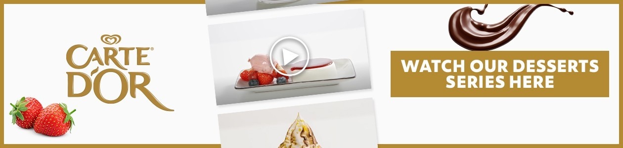Carte D’Or dessert recipes video series preview