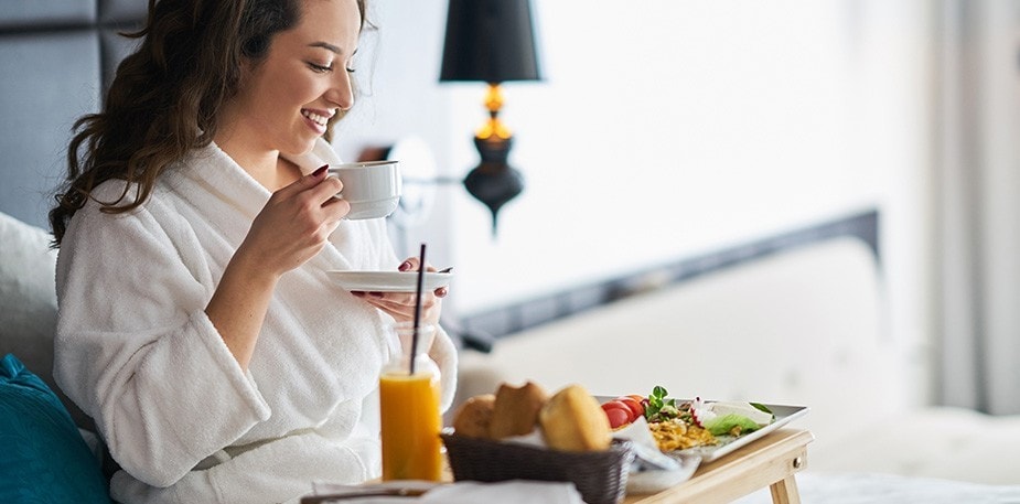 Level up your room service