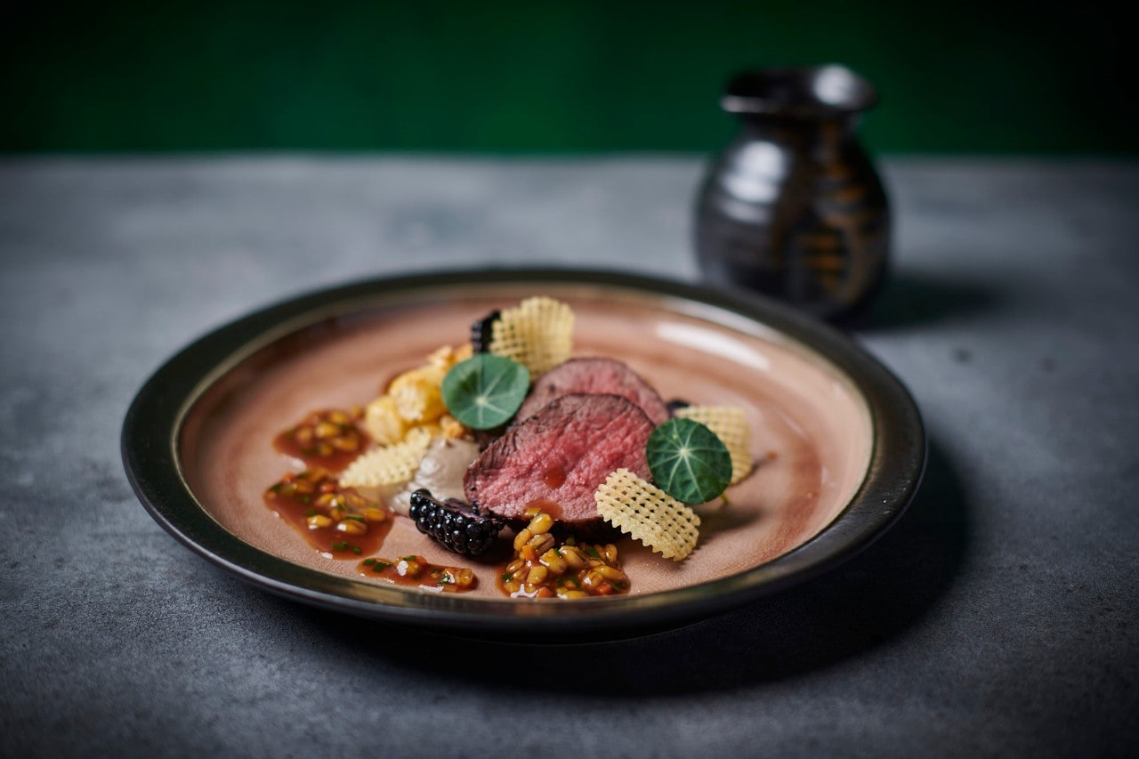 Pea and Smoked Ham Hough Tartlet by Gary Maclean