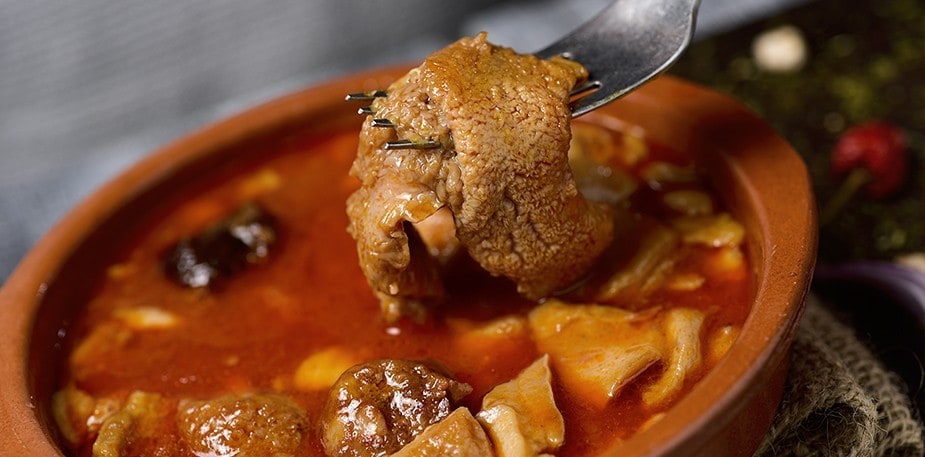 Serving Tripe in Beijing