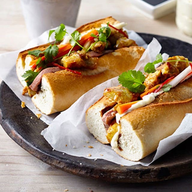 Vietnamese Banh Mi Sandwich Vietnamese Banh Mi Sandwich