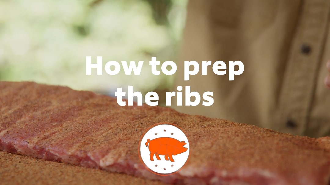 How to prep the ribs