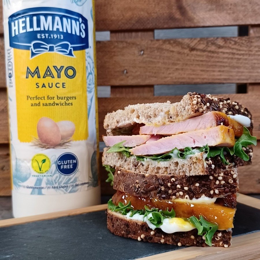 Thick cut Local Ham Sandwich with HELLMANN'S Mayo Sauce – recipe