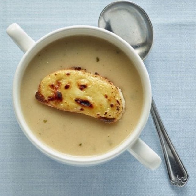 Mushroom cheese and garlic soup Mushroom cheese and garlic soup