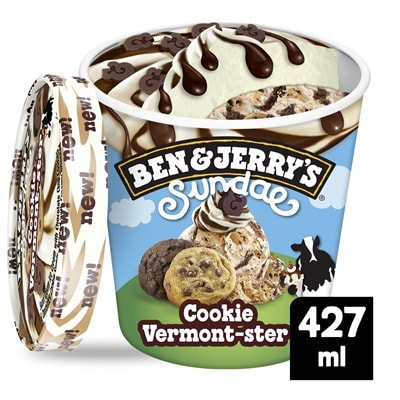 Ben & Jerry's Sundae  Cookie Vermont-ster 427ml - 