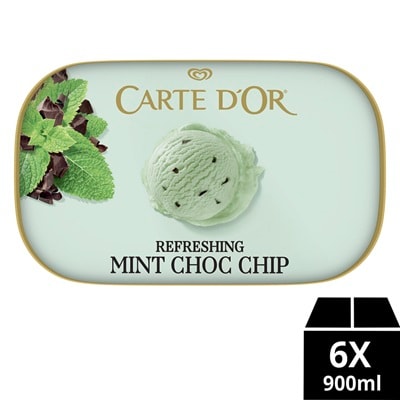 Carte D’or Mint Choc Chip 900ml - 