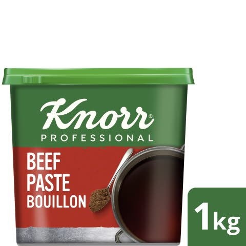 Knorr Professional Gluten Free Roast Beef Paste Bouillon 1kg - 