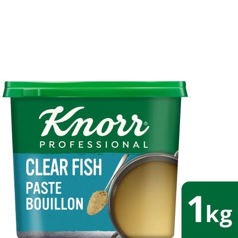 Knorr Professional Gluten Free Clear Fish Paste Bouillon 1kg - 