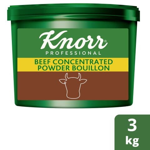 Knorr® Professional Concentrated Beef Bouillon Powder 3kg - 