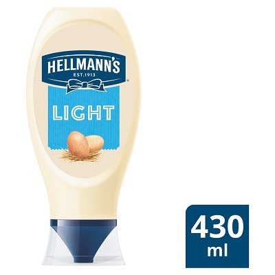 Hellmann's Light Squeezy Mayonnaise 430ml