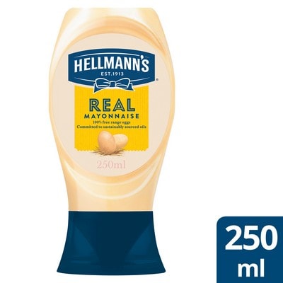Hellmann's Real Squeezy Mayonnaise 250ml - 