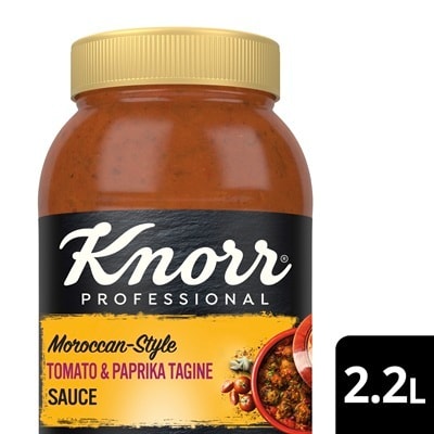 Knorr Professional Al’fez Moroccan Style Tomato and Paprika Tagine Ready To Use Sauce 2.2L
