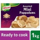 Knorr Patak's Mini Pappadums 1kg Knorr Patak's Mini Pappadums 1kg
