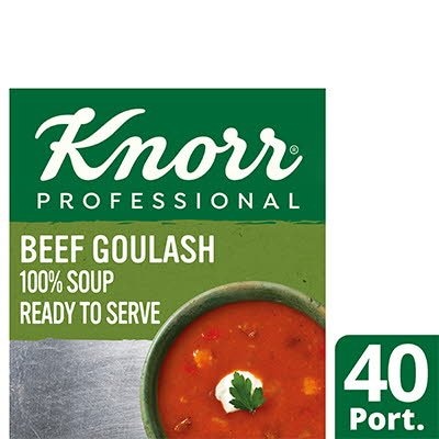 Knorr Professional 100% Soup Beef Goulash 4x2.5kg - 
