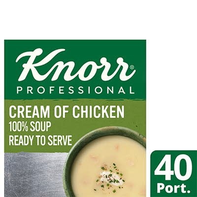 Knorr Professional 100% Soup Cream of Chicken 4x2.5kg - 