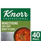 Knorr Professional 100% Soup Minestrone 4x2.5kg Knorr Professional 100% Soup Minestrone 4x2.5kg