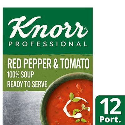 Knorr Professional 100% Soup Red Pepper & Tomato 12 Port - 