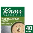 Knorr Professional 100% Soup Wild Mushroom 4x2.5kg Knorr Professional 100% Soup Wild Mushroom 4x2.5kg