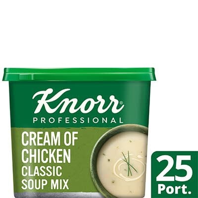 Knorr Professional Classic Cream of Chicken Soup 25 Port - 