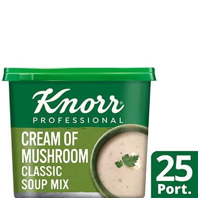 Knorr Professional Classic Cream of Mushroom Soup 25 Port - 