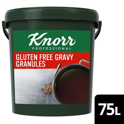 Knorr Professional Gluten Free Gravy Granules for Meat and Vegetarian Dishes 75L - 
