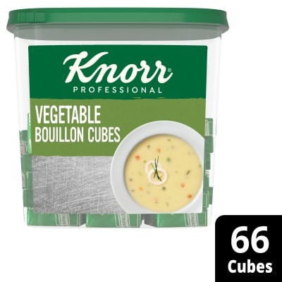 Knorr Professional Gluten Free Vegetable Boullion cubes 66 x 500ml - 