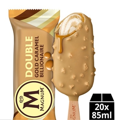 Magnum Double Gold Caramel Billionaire 85ml