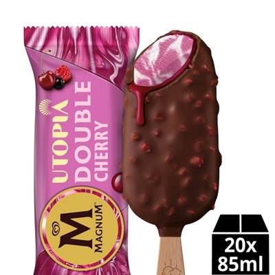 Magnum Utopia Ice Cream Sticks Double Cherry 85 ml