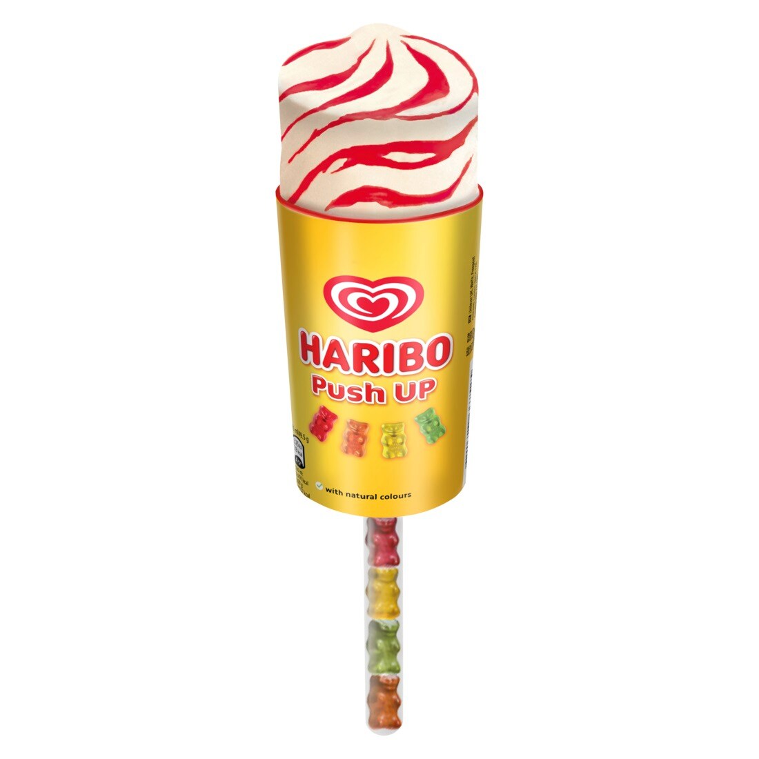 Heartbrand Haribo Push-Up Ice Cream 4x 85 ml - 