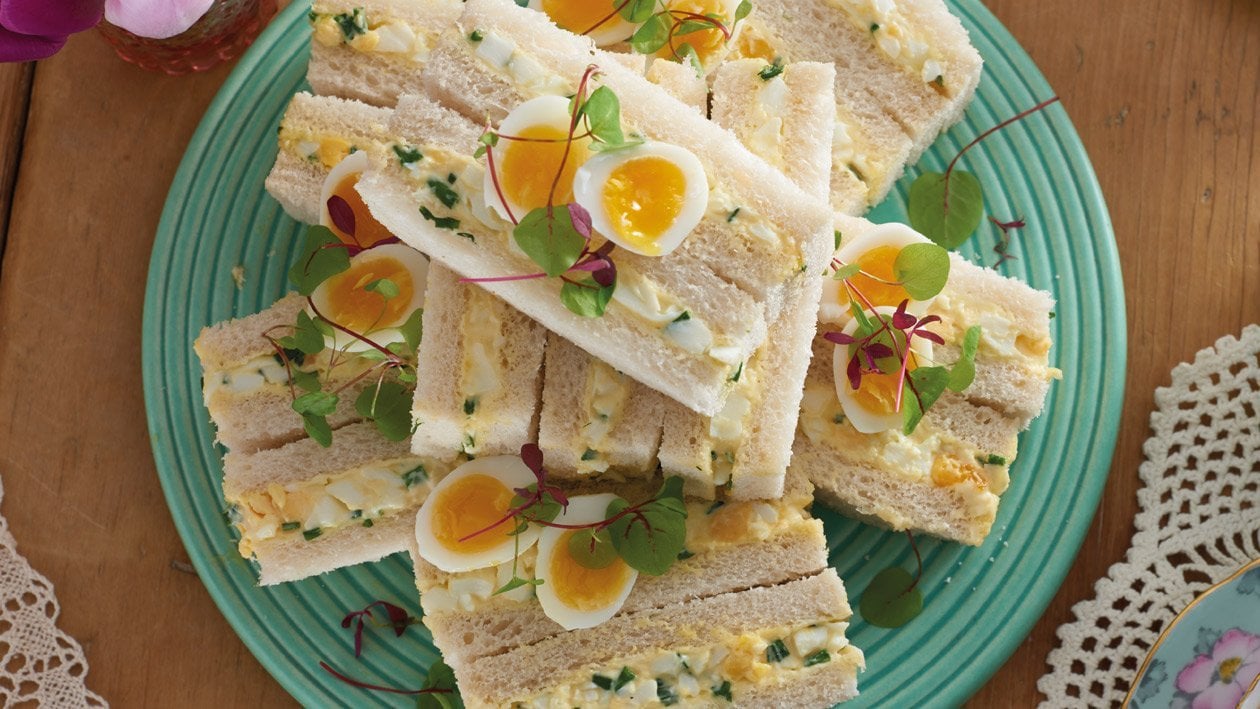 Egg mayonnaise sandwich – recipe