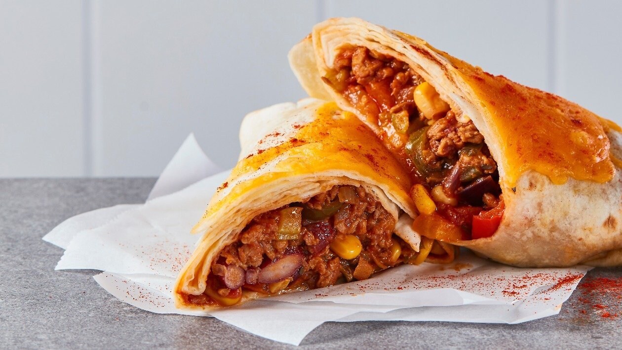 The Vegetarian Butcher Chilli Wraps – recipe The Vegetarian Butcher Chilli Wraps – recipe