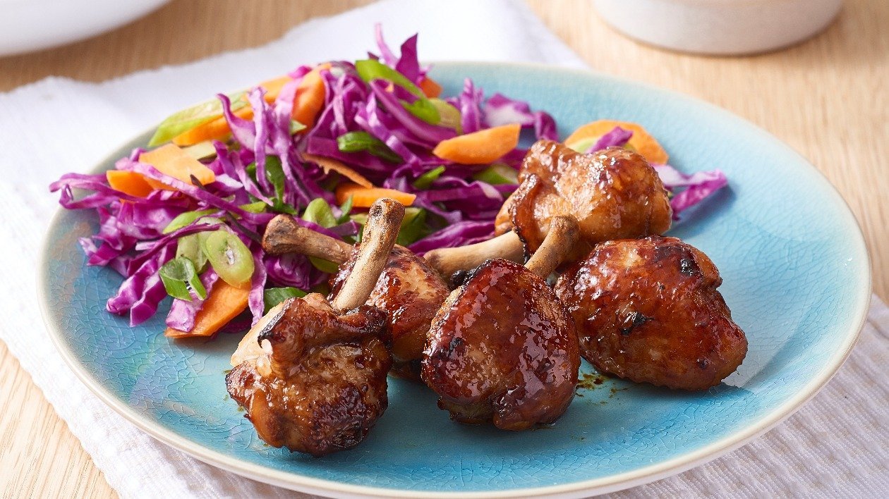 Teriyaki Chicken Lollipops – recipe