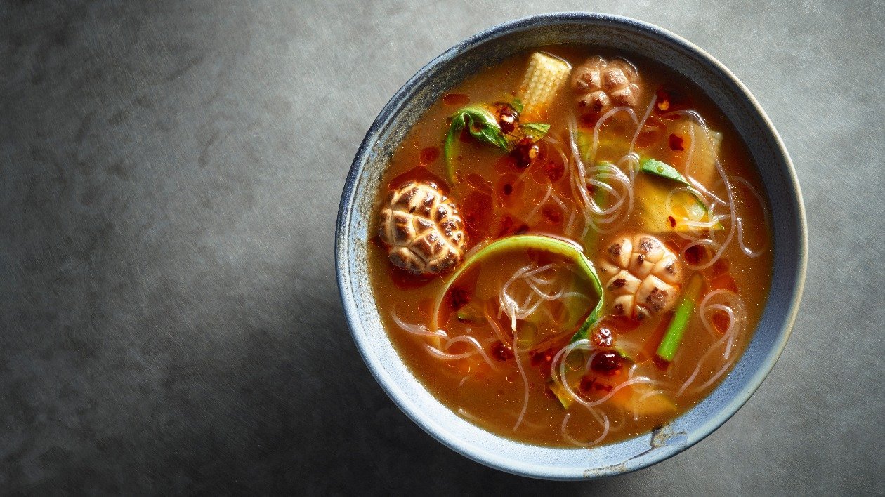 Thai Hot & Sour Soup – recipe Thai Hot & Sour Soup – recipe