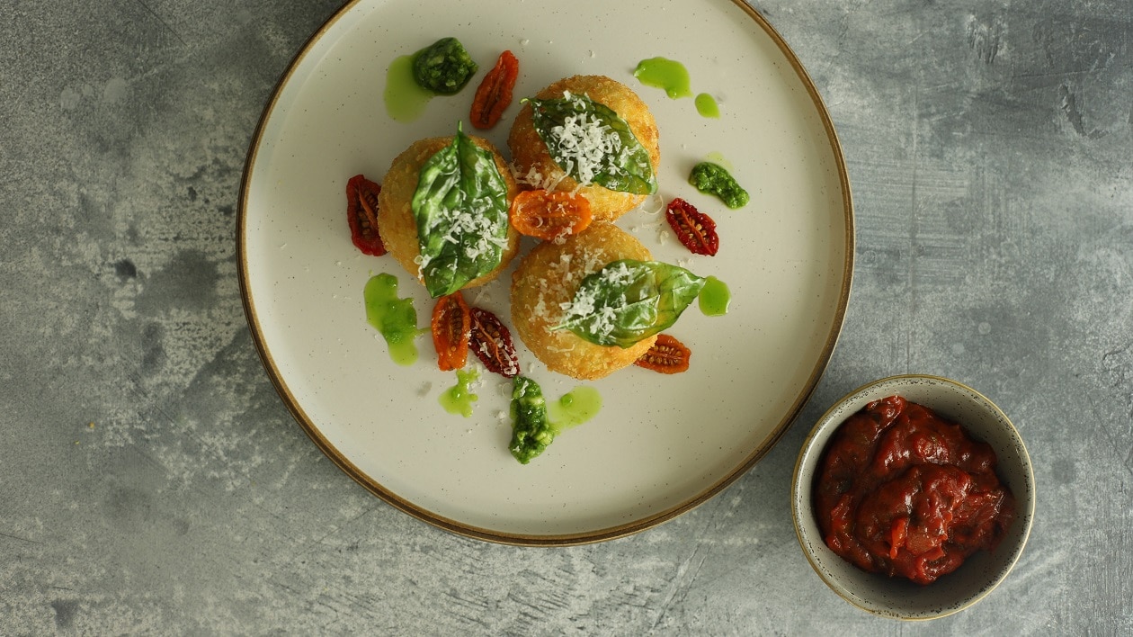 Arancini di Riso - Bianco rosso verde – recipe