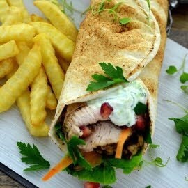 Persian turkey sandwich Persian turkey sandwich