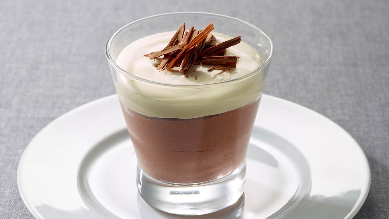 Chocolate Coffee Mousse with Irish Whiskey Cream – recipe