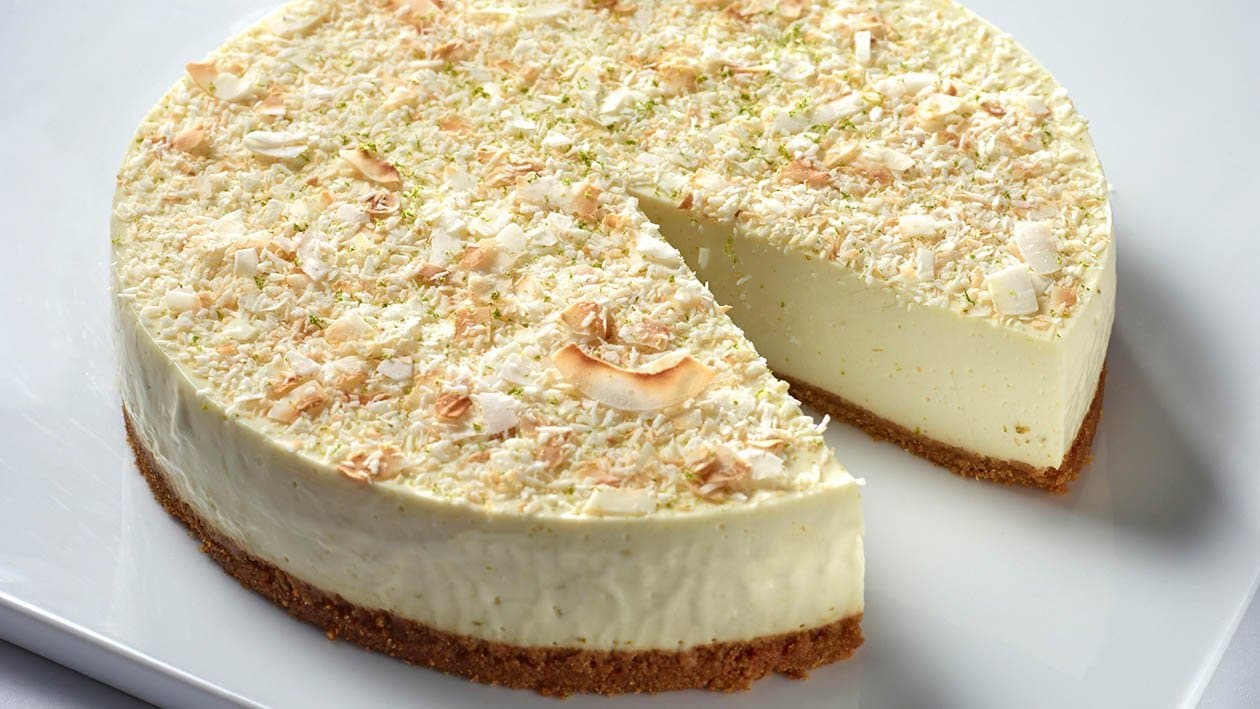 Coconut and Lime Cheesecake – recipe