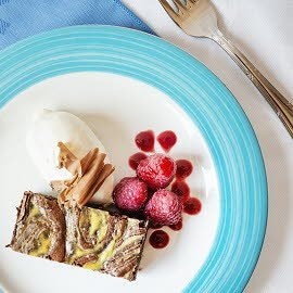 Chocolate Creme Brulee brownie Chocolate Creme Brulee brownie