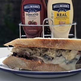 HELLMANN's Big Boys Smoked Brisket Reuben HELLMANN's Big Boys Smoked Brisket Reuben