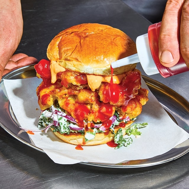 Karaage Chicken Burger Karaage Chicken Burger