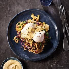 Kedgeree Jackfruit Benedict Kedgeree Jackfruit Benedict