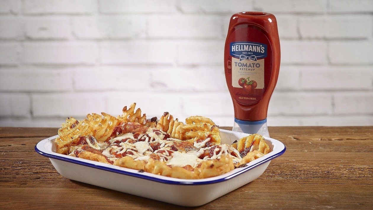 Waffle Pizza Fries – recipe Waffle Pizza Fries – recipe