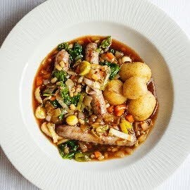 Sausage and Pearl Barley Casserole Sausage and Pearl Barley Casserole