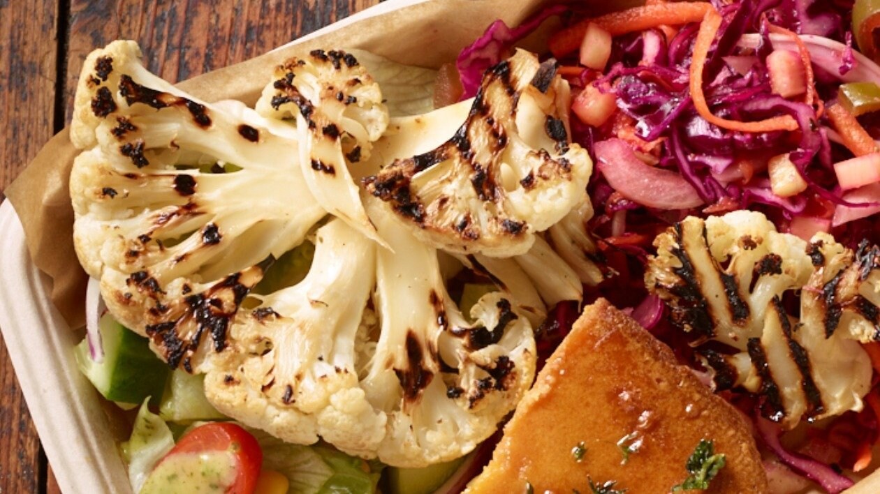 Charred Cauliflower Steaks – recipe Charred Cauliflower Steaks – recipe