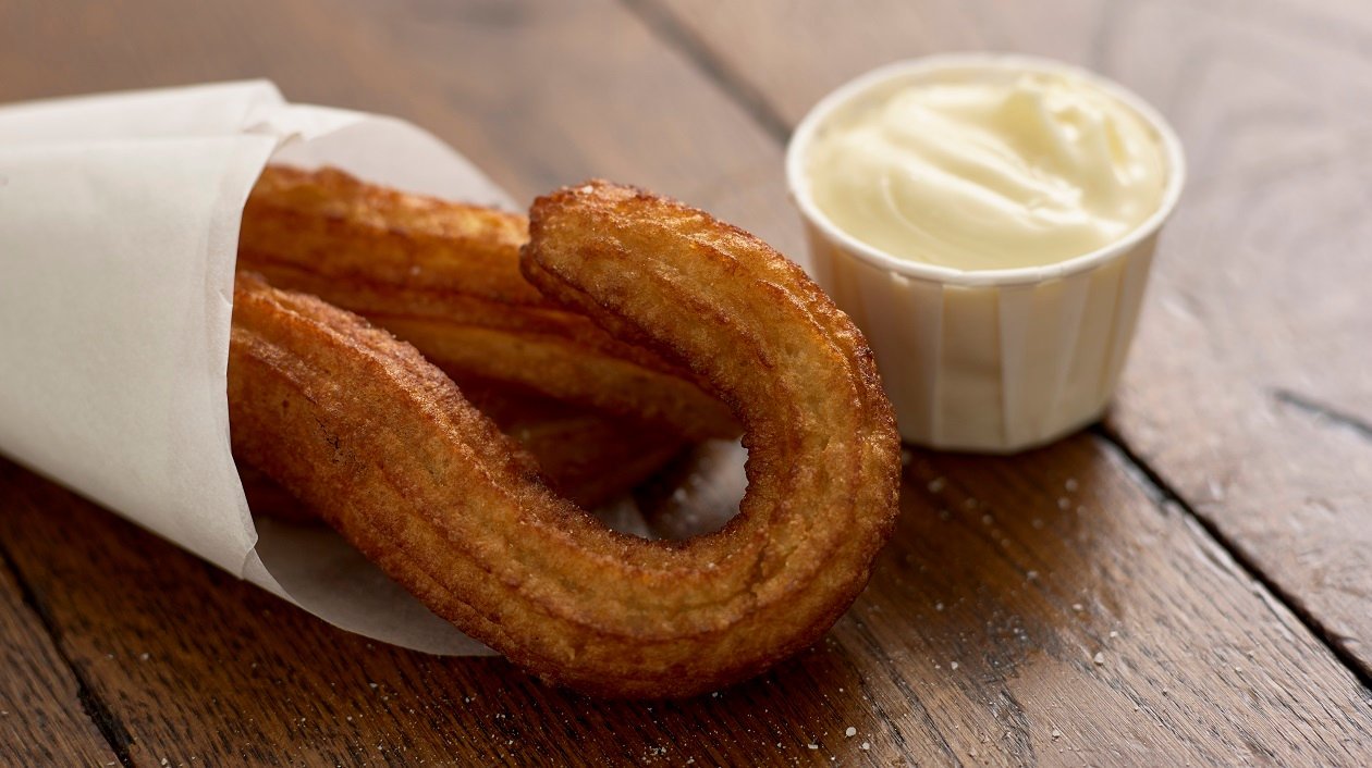 Marmite churros with Hellmann's Mayo – recipe