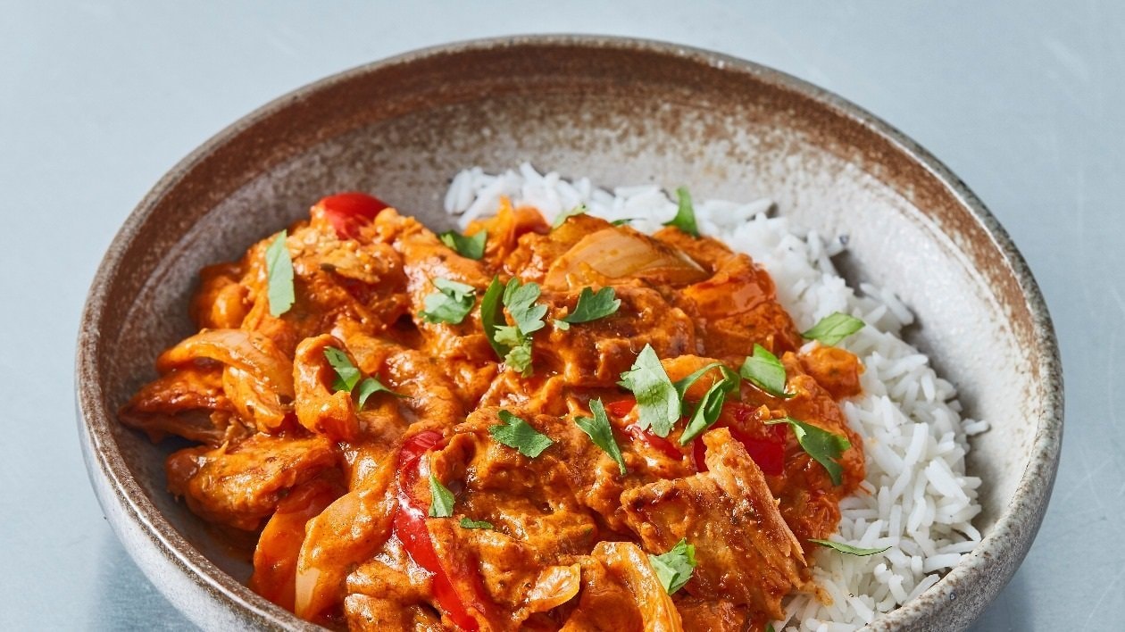 The Vegetarian Butcher NoChicken and Butternut Tikka Masala – recipe