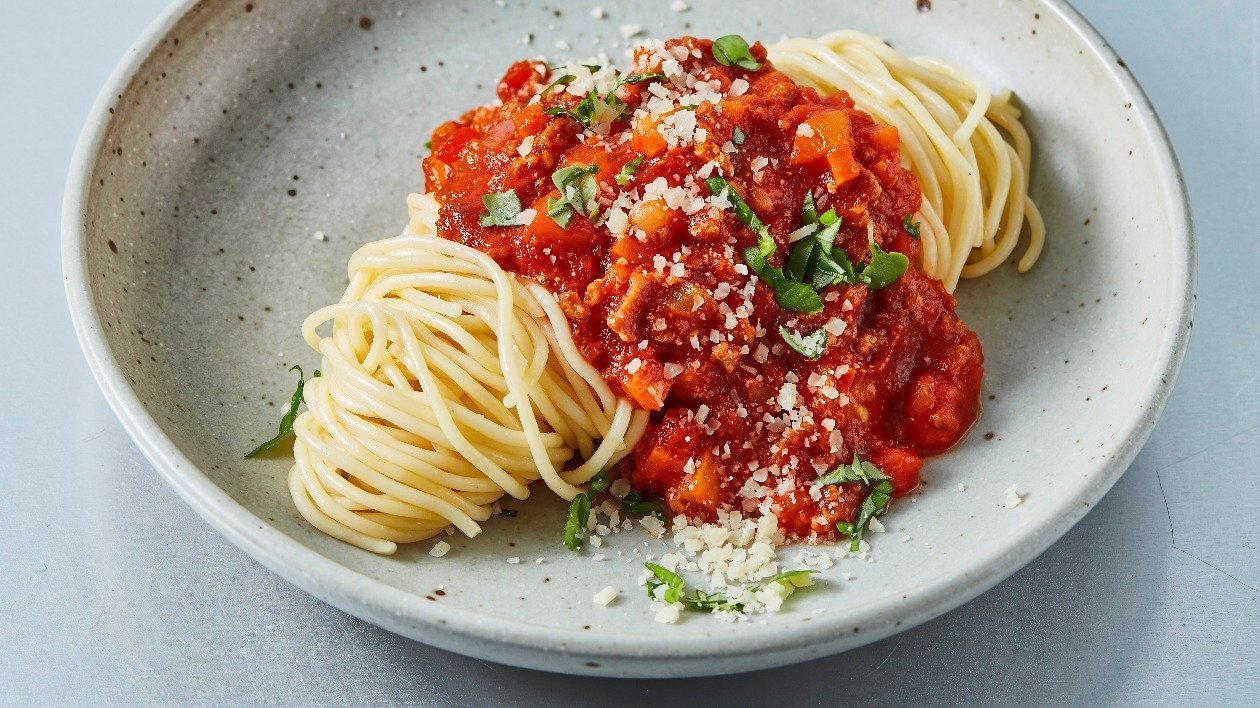 The Vegetarian Butcher  Spaghetti Bolognese – recipe