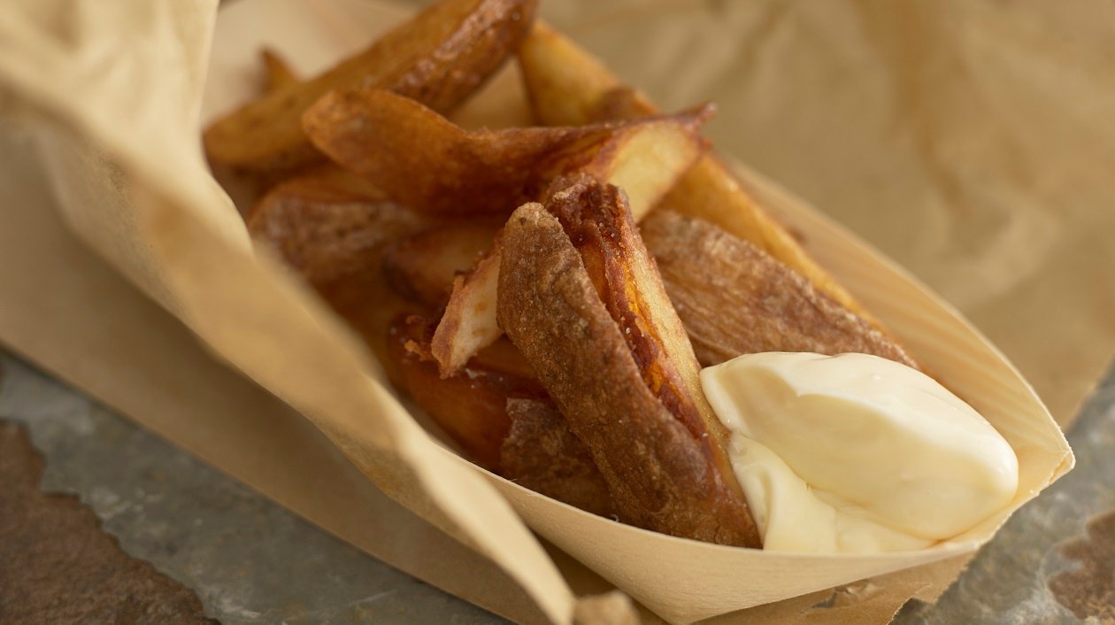 Triple cooked potato wedges – recipe Triple cooked potato wedges – recipe