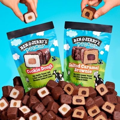 Ben& Jerry's Salted Caramel Brownie Peaces 160 ml - 